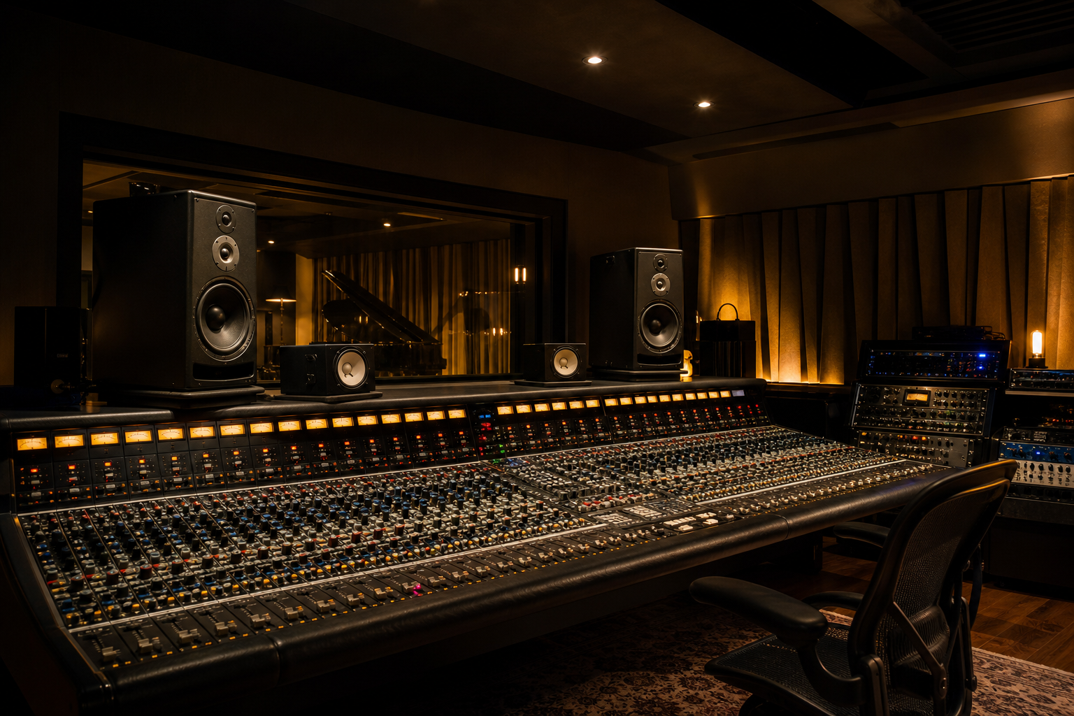 Regia dello studio Suono Puro
